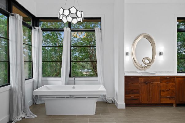 Bathroom, Interior, Pendant Lights