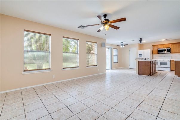 Empty room, Interior, Kitchen