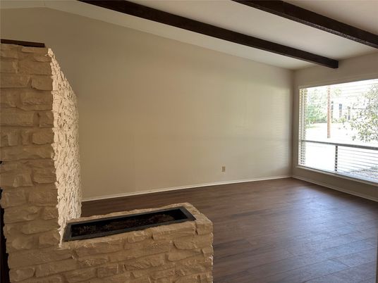 Empty room, Interior, Wooden Beams, Wood Texture Flooring