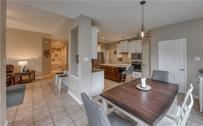 Dining room, Interior, Kitchen, Pendant Lights, Recessed Lighting