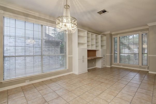 Chandelier, Empty room, Interior