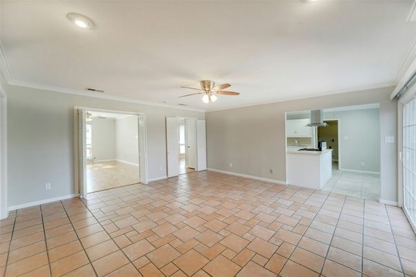 Empty room, Interior, Kitchen