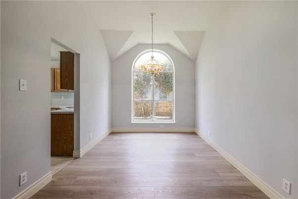 Chandelier, Empty room, Interior, Wood Texture Flooring