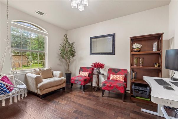 Home Office, Interior, Wood Texture Flooring