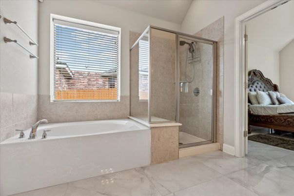 Bathroom, Bedroom, Glass Shower, Interior, Marble