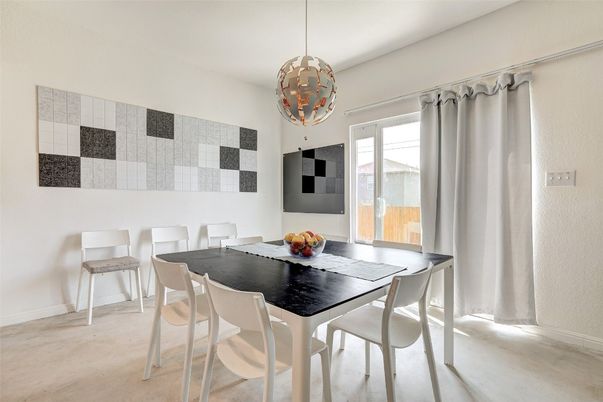 Dining room, Interior, Pendant Lights