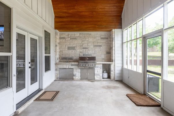 Exterior, Interior, Stone Walls, Wooden Ceilings