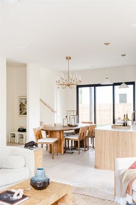 Dining room, Interior, Living room, Pendant Lights
