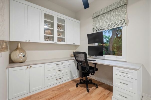 Home Office, Interior, Wood Texture Flooring
