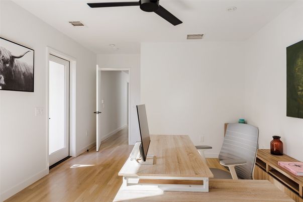 Home Office, Interior, Wood Texture Flooring