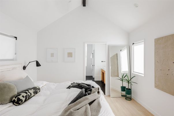 Bedroom, Interior, Wooden Beams, Wood Texture Flooring