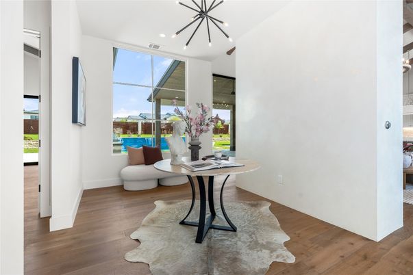 Interior, Pendant Lights, Recessed Lighting, Wood Texture Flooring