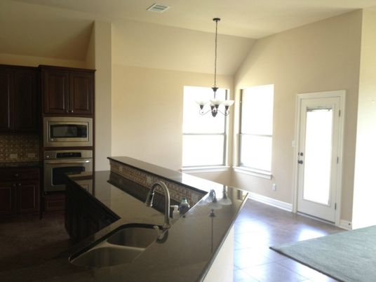 Chandelier, Interior, Kitchen, Stainless Steel Appliances