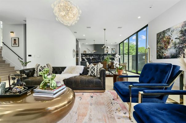 Chandelier, Dining room, Interior, Kitchen, Living room, Pendant Lights, Recessed Lighting