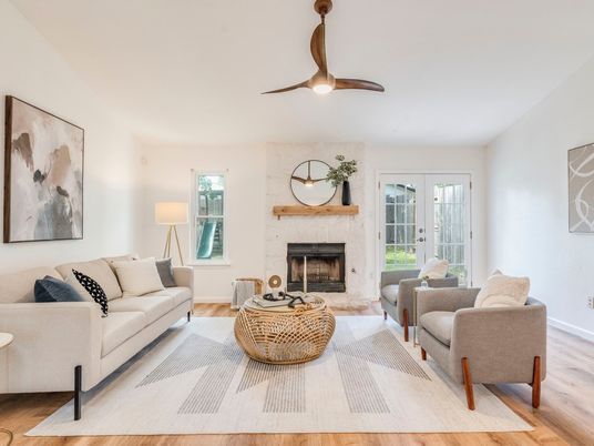 Fireplace, Interior, Living room, Wood Texture Flooring