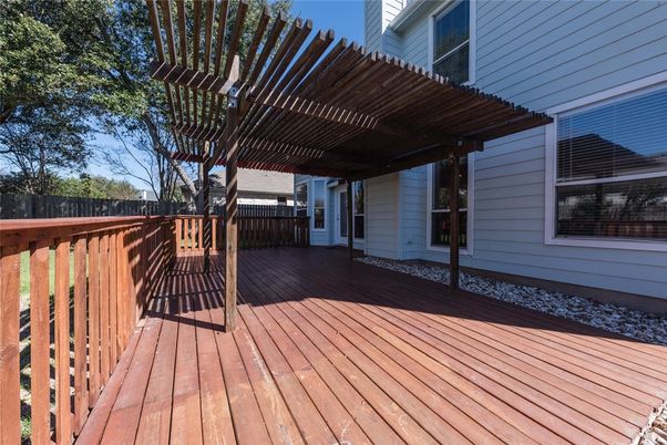 Exterior, Wood Texture Flooring