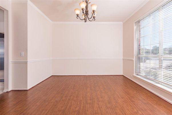 Chandelier, Empty room, Interior, Wood Texture Flooring
