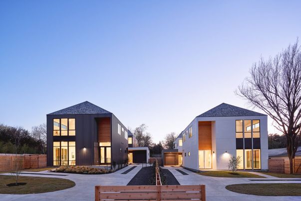 Backyard, Exterior, Facade, Modern