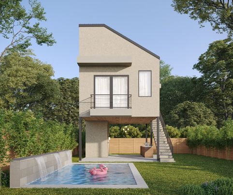 Backyard, Exterior