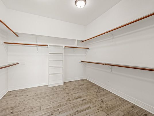 Interior, Walk-in Closets, Wood Texture Flooring
