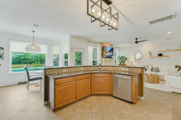 Interior, Kitchen, Pendant Lights, Recessed Lighting