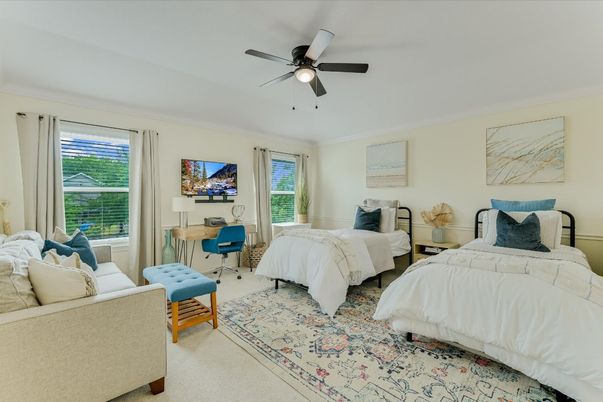 Bedroom, Home Office, Interior