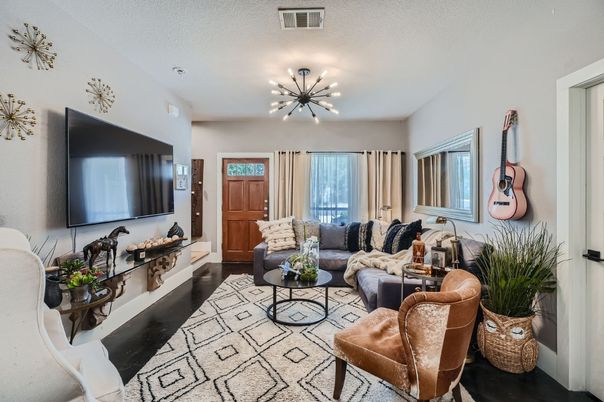 Interior, Living room, Pendant Lights