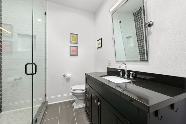 Bathroom, Glass Shower, Interior