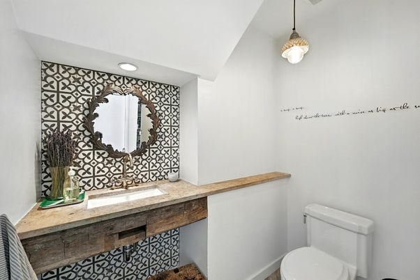 Bathroom, Interior, Pendant Lights, Recessed Lighting