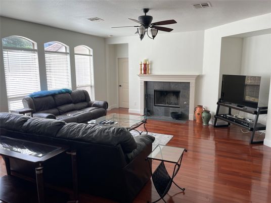 Fireplace, Interior, Living room, Wood Texture Flooring