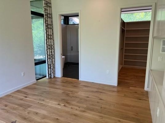 Bathroom, Empty room, Interior, Wood Texture Flooring
