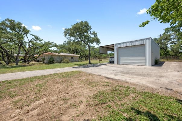 Backyard, Detached Garage, Exterior