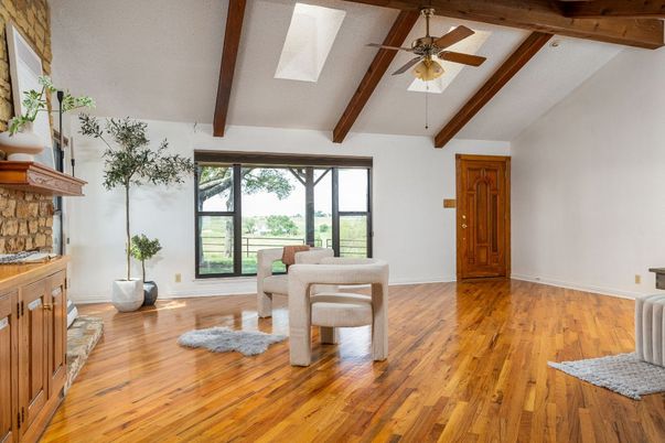 Interior, Wooden Beams, Wood Texture Flooring