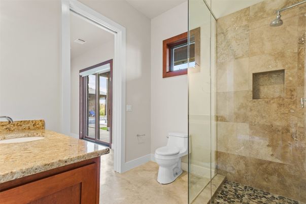 Bathroom, Glass Shower, Interior