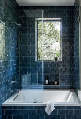 Bathroom, Glass Shower, Interior