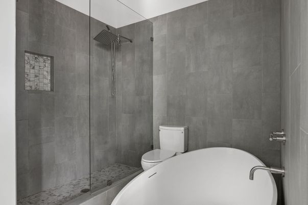 Bathroom, Glass Shower, Interior