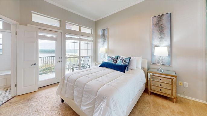 Bedroom, Interior, Water