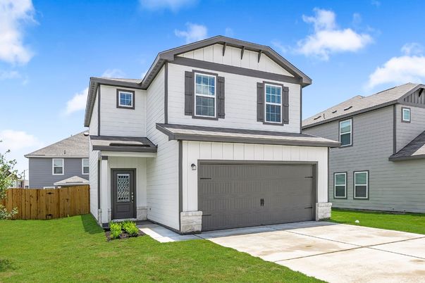 Attached, Exterior, Facade, Farmhouse