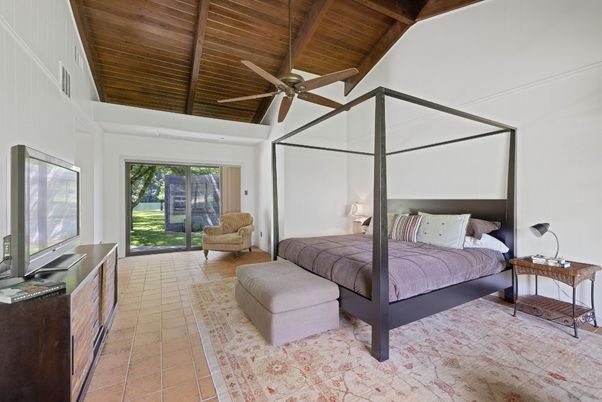 Bedroom, Interior, Wooden Beams, Wooden Ceilings