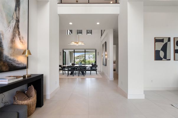 Chandelier, Dining room, Interior, Recessed Lighting
