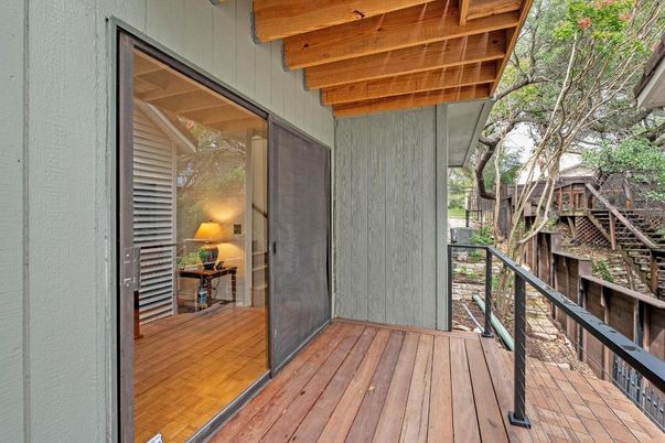 Exterior, Wood Texture Flooring