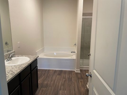 Bathroom, Interior, Wood Texture Flooring