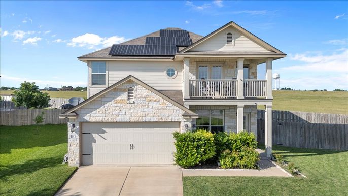 Attached, Exterior, Facade, Solar Panels, Queen Anne Victorian