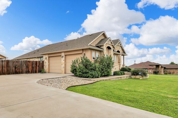Attached, Backyard, Exterior, Facade, French Provincial
