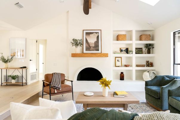 Fireplace, Interior, Living room, Wood Texture Flooring