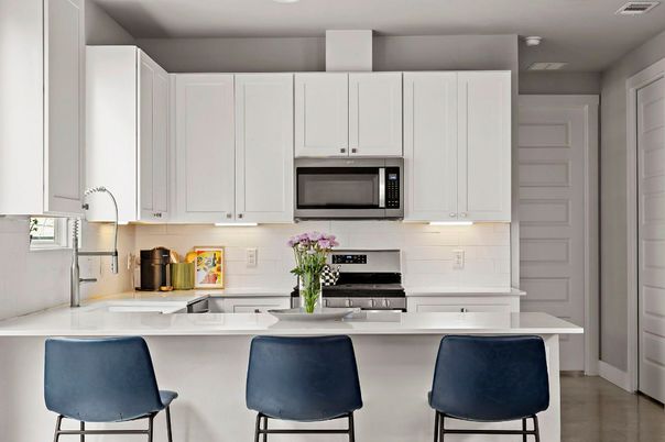 Interior, Kitchen, Stainless Steel Appliances
