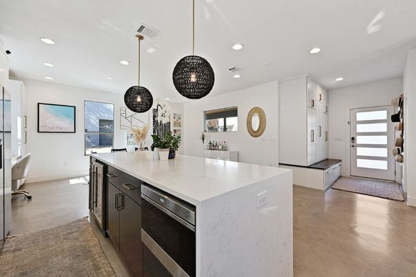 Interior, Kitchen, Pendant Lights, Recessed Lighting