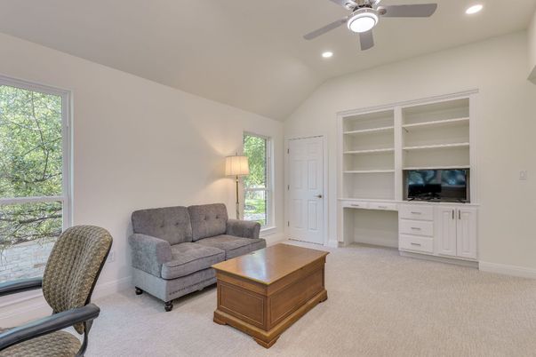 Home Office, Interior, Recessed Lighting