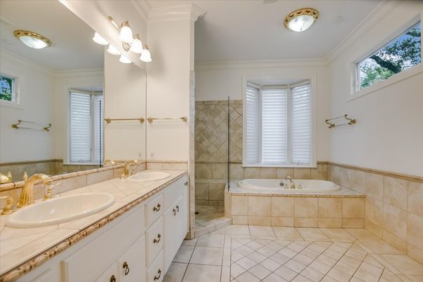 Bathroom, Dual Sink Vanities, Interior, Tile Countertops