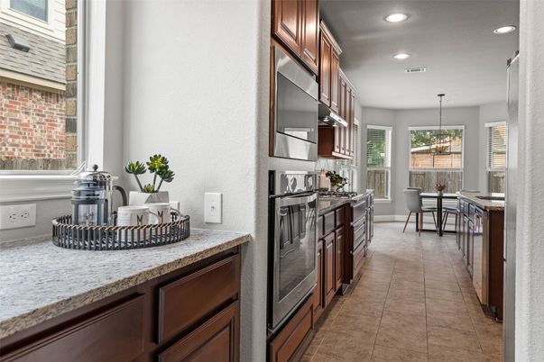 Dining room, Interior, Kitchen, Pendant Lights, Recessed Lighting